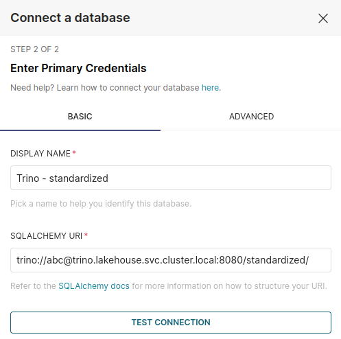 OSS Data Lakehouse - SQL and BI using Trino and Apache Superset